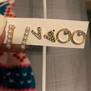 3 Pair Earrings